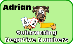 Click here to learn more about Adrian (Subtracting Negatives)